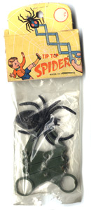 Plastic spiders