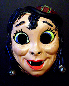 Vampire mask.