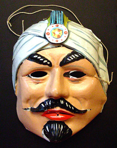 Sultan mask.
